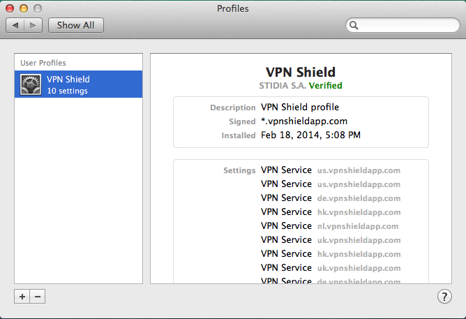 apple profile manager firewall ports for vpn